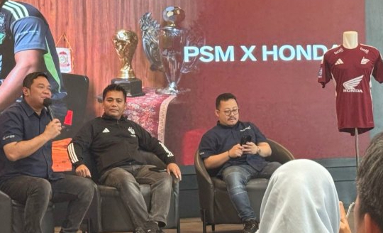 Honda Kembali Jadi Sponsor Utama PSM Makassar di Liga 1 2025-2026, Usung Satu Tekad Juara