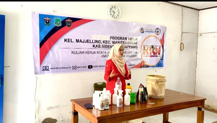 KKN 114 Unhas Tawarkan Solusi Pertanian Hijau Berbasis Limbah Perikanan