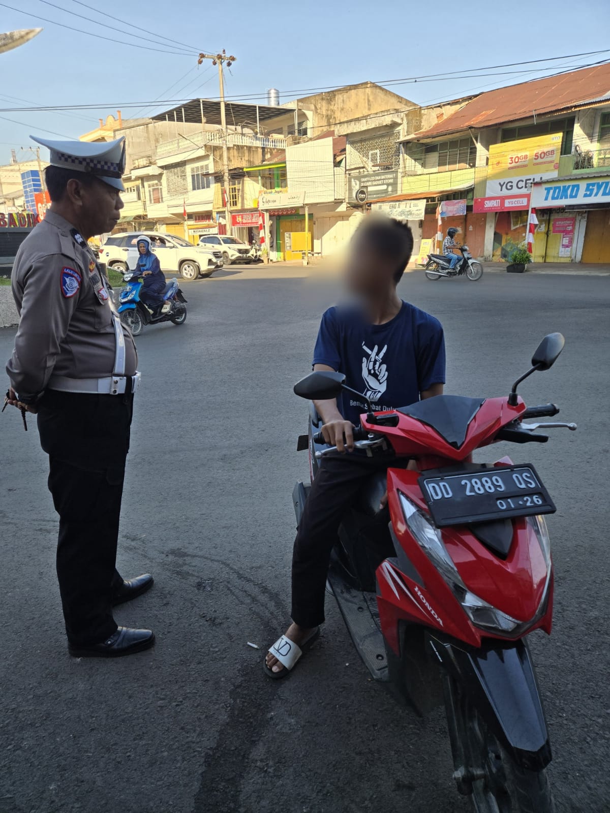 Tekan Fatalitas, Satlantas Polres Bone Tertibkan Pengendara Dibawah Umur