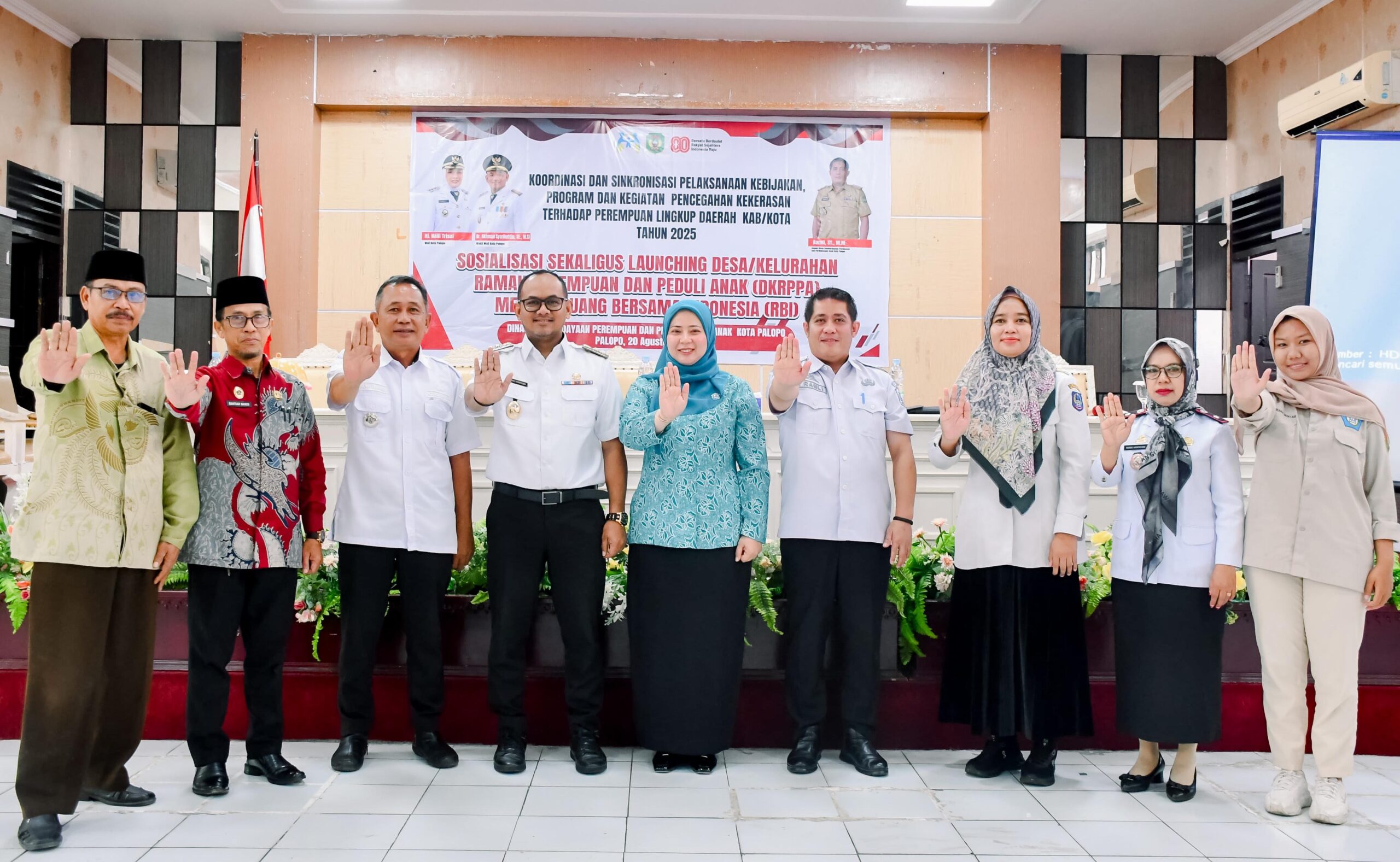 Wakil Wali Kota Palopo Buka Sosialisasi Pencegahan Kekerasan Perempuan dan Anak