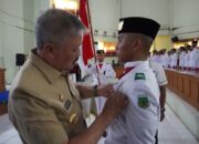 Bupati Pinrang Kukuhkan 70 Anggota Paskibraka