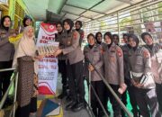 Jelang HUT ke-77, Polwan Polres Sinjai Tebar Kepedulian
