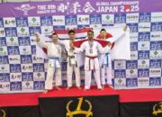 Ukir Sejarah, Indonesia Raih Posisi Kedua Kejuaraan Dunia Karate-Do Gojukai di Jepang