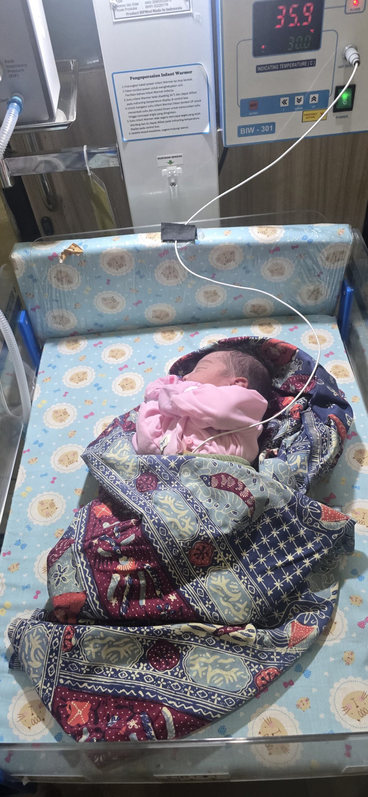 Bayi Perempuan Ditemukan di Masjid Nurul Islam, Sidrap
