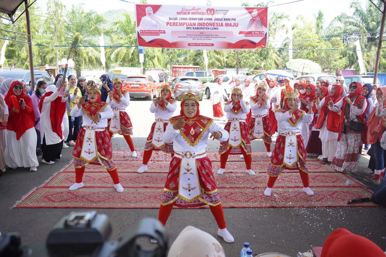 PIM Luwu Gelar Bazar dan Lomba Sambut HUT RI ke-80