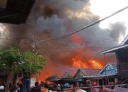 Kebakaran Hebat di Sorowako Hanguskan 46 Rumah Sekaligus