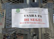 Tak Berizin, Pemkab Sidrap Segel Gerai Mie Gacoan