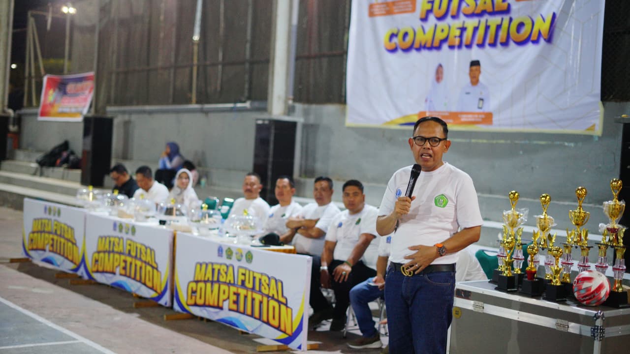 Wabup Bone Buka Matsa Futsal Competition se-Sulsel 2025