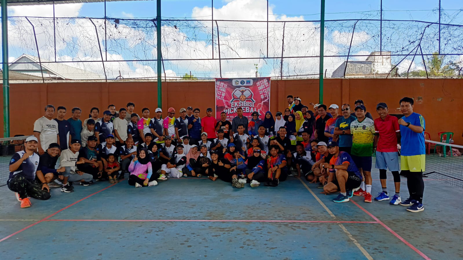 Bone, Sidrap dan Wajo Adu Skill Pickleball dalam Eksebisi Silaturahmi