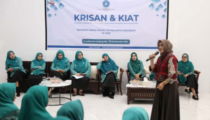 PKK Makassar Ajak Kader Jadi Benteng Pertama Cegah Narkoba