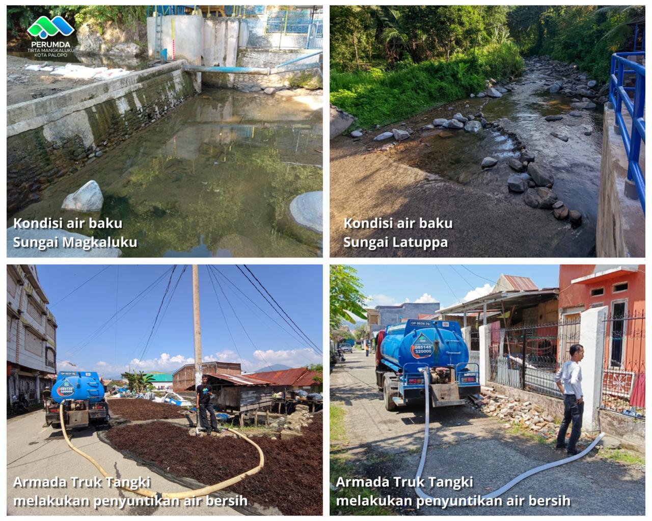 Antisipasi Gangguan, Perumda Tirta Mangkaluku Siap Pasok Air dengan Truk Tangki