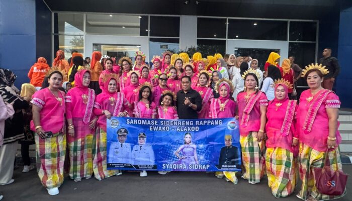 Masyarakat Sidrap Kompak All Out Dukung Syaqirah di DA7