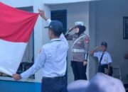 Polwan Satlantas Bone Jadi Irup, Ajak Siswa SMPN 4 Tertib Lalu Lintas