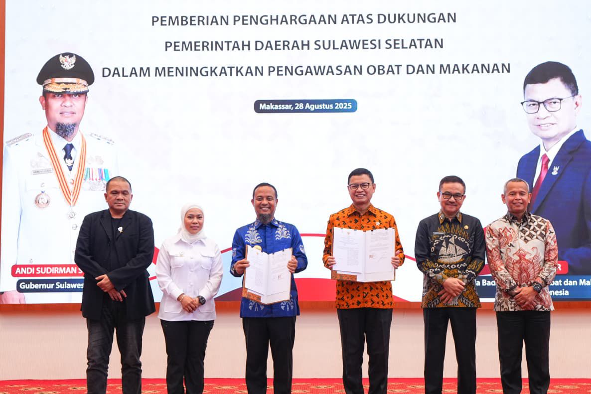 Gubernur Sulsel-BPOM Teken MoU Hibah Lahan dan Pendirian Politeknik Rp1,7 Triliun, Pertama di Indonesia Timur