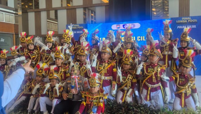 Polisi Cilik Polres Bone Raih Juara 2 di Lomba Pocil Tingkat Polda Sulsel