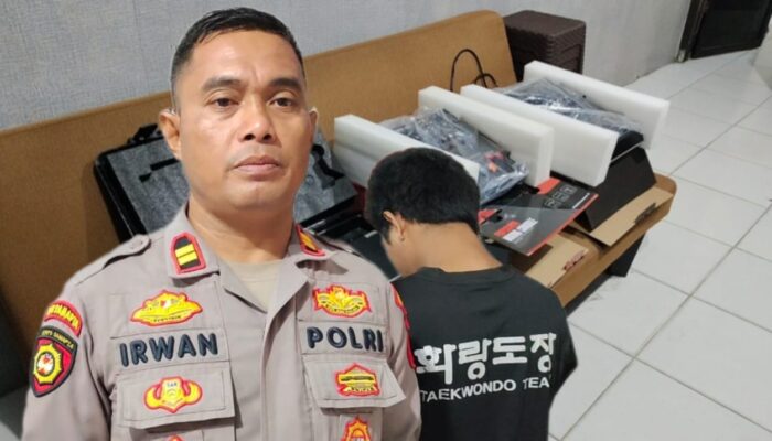 Polisi Tangkap Spesialis Pencurian Musholla dan Masjid di Sidrap, Terancam 7 Tahun Penjara