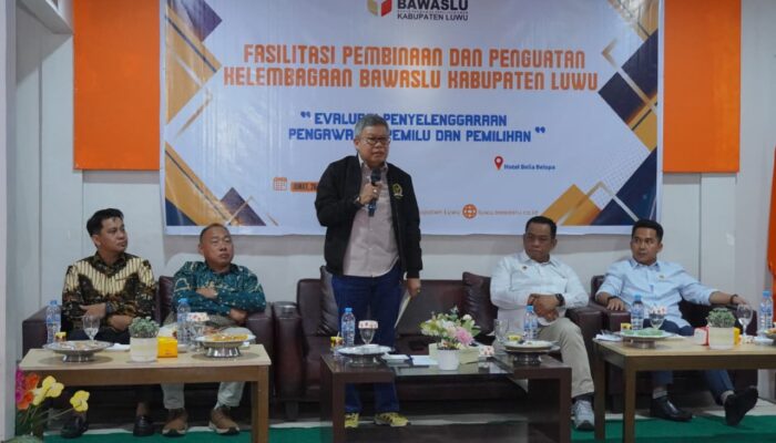 Taufan Pawe Tekankan Kolaborasi Bawaslu, KPU, dan Parpol