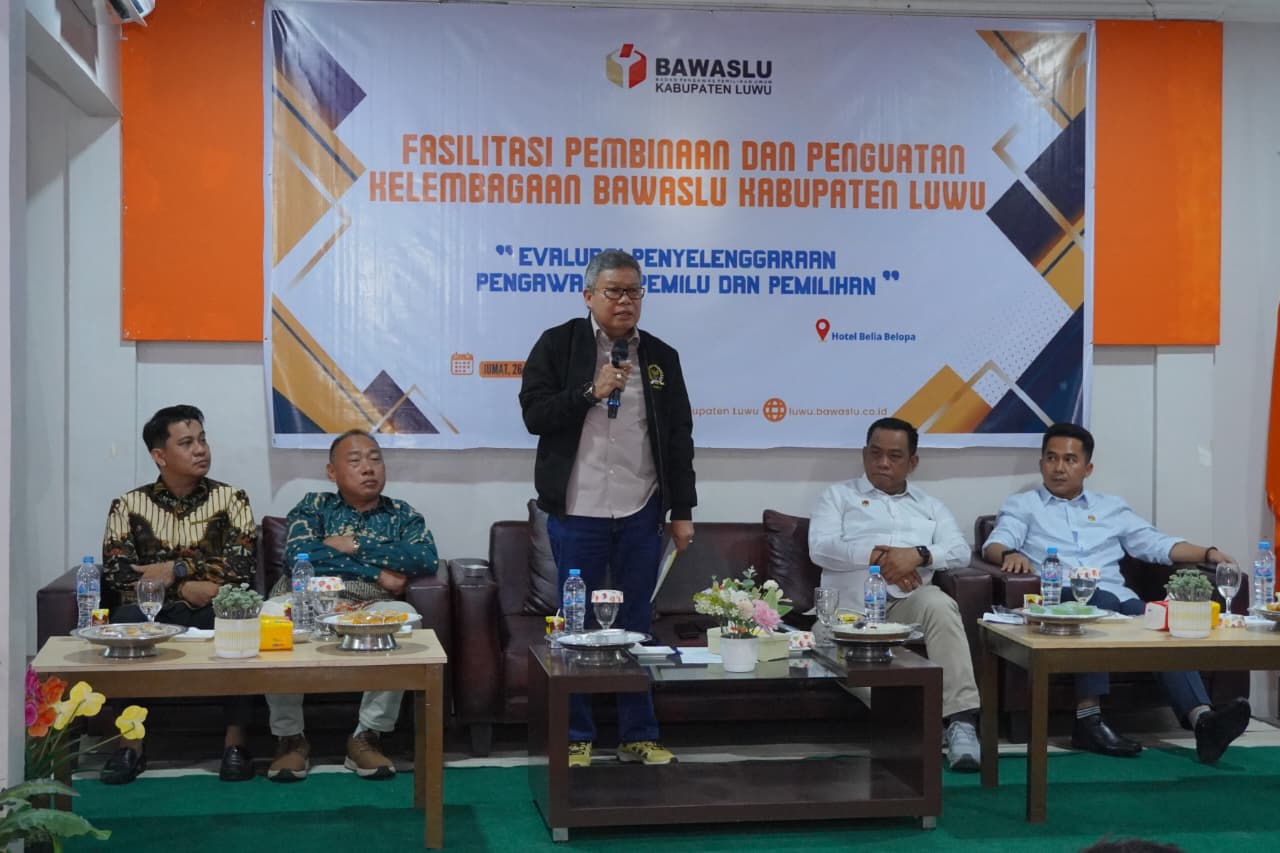 Taufan Pawe Tekankan Kolaborasi Bawaslu, KPU, dan Parpol