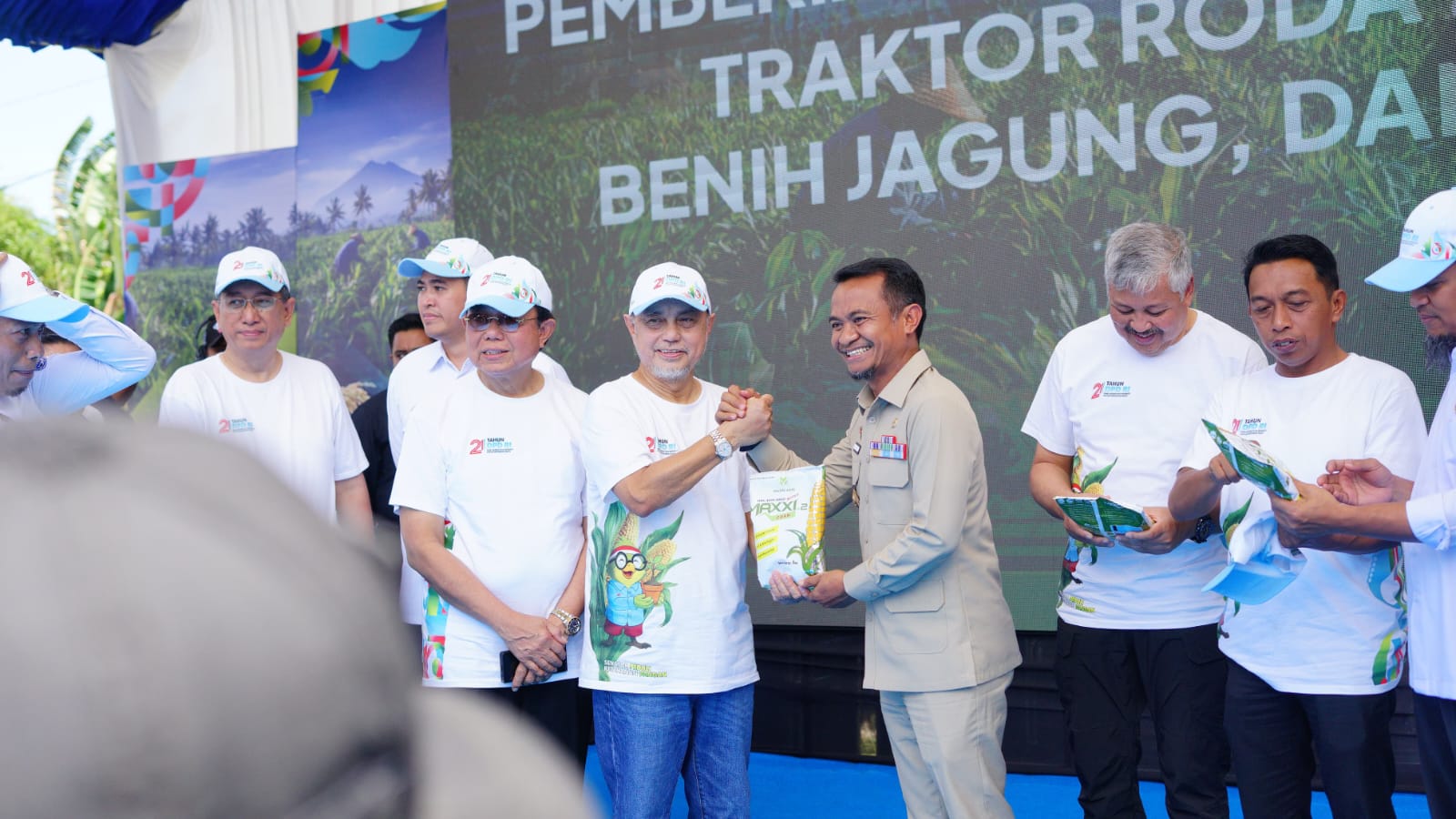 Bupati Bone Hadiri Pencanangan Senator Peduli Ketahanan Pangan di Pangkep