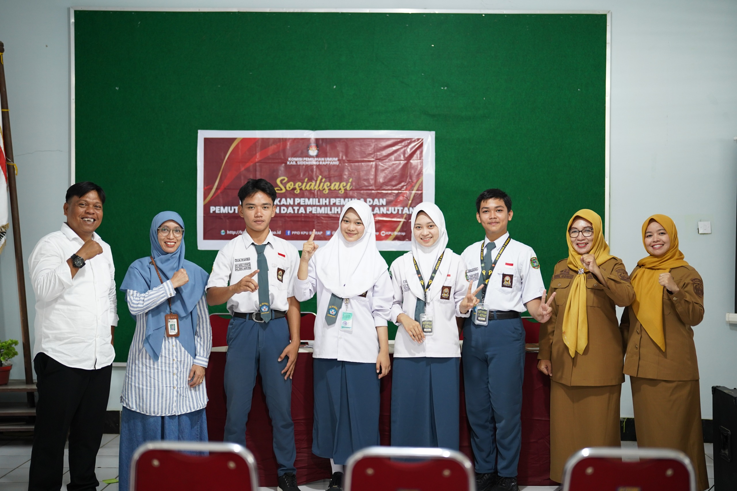 Pilketos SMKN 2 Sidrap Semakin Seru, Calon OSIS Adu Gagasan di Debat Kandidat