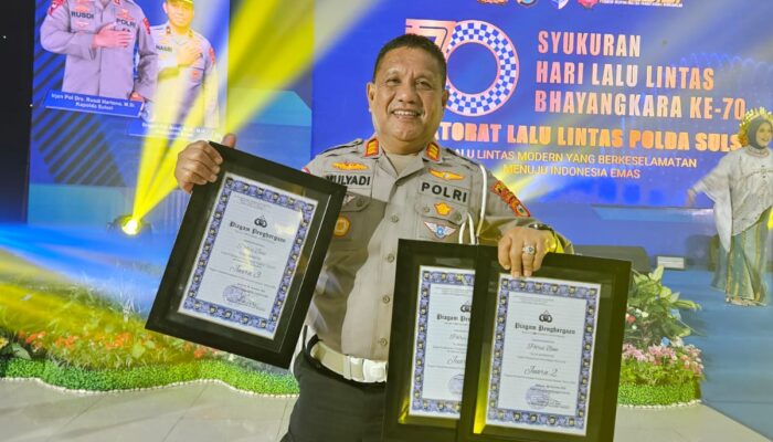 Satlantas Polres Bone Raih 3 Juara di HUT Lantas Bhayangkara ke-70