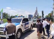Satlantas Pinrang Kawal Rombongan X-Jaguar Menuju Puncak Karomba