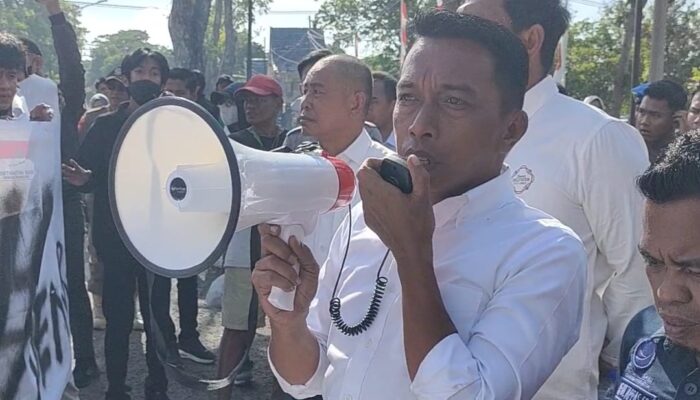 Demo Mahasiswa Sidrap Gelar Berlangsung Kondusif, Bupati, DPRD, TNI-Polri Dapat Apresiasi