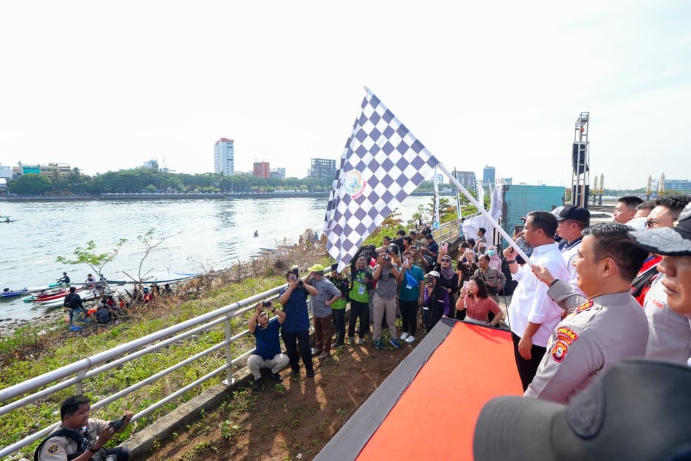 Gubernur Sulsel Buka Katinting Race 2025 di CPI Makassar