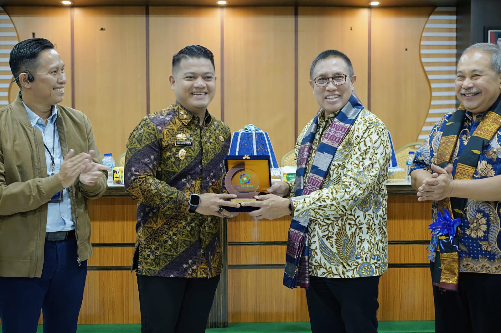 Wakil Bupati Dhevy Bijak Sambut Dewan Pengawas BPJS Kesehatan
