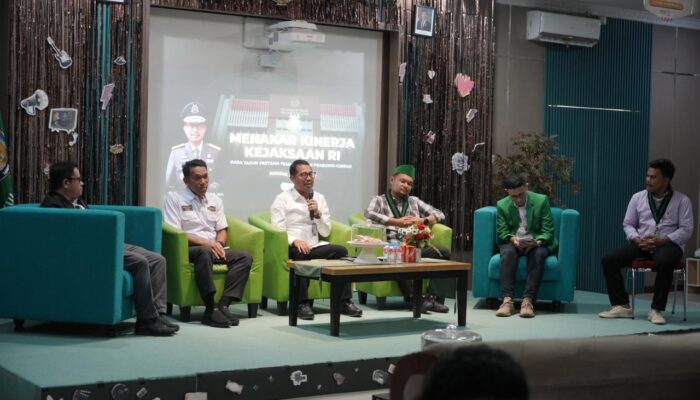 Di Depan HMI UMI, Kajati Sulsel Paparkan 3 Fokus Penegakan Hukum