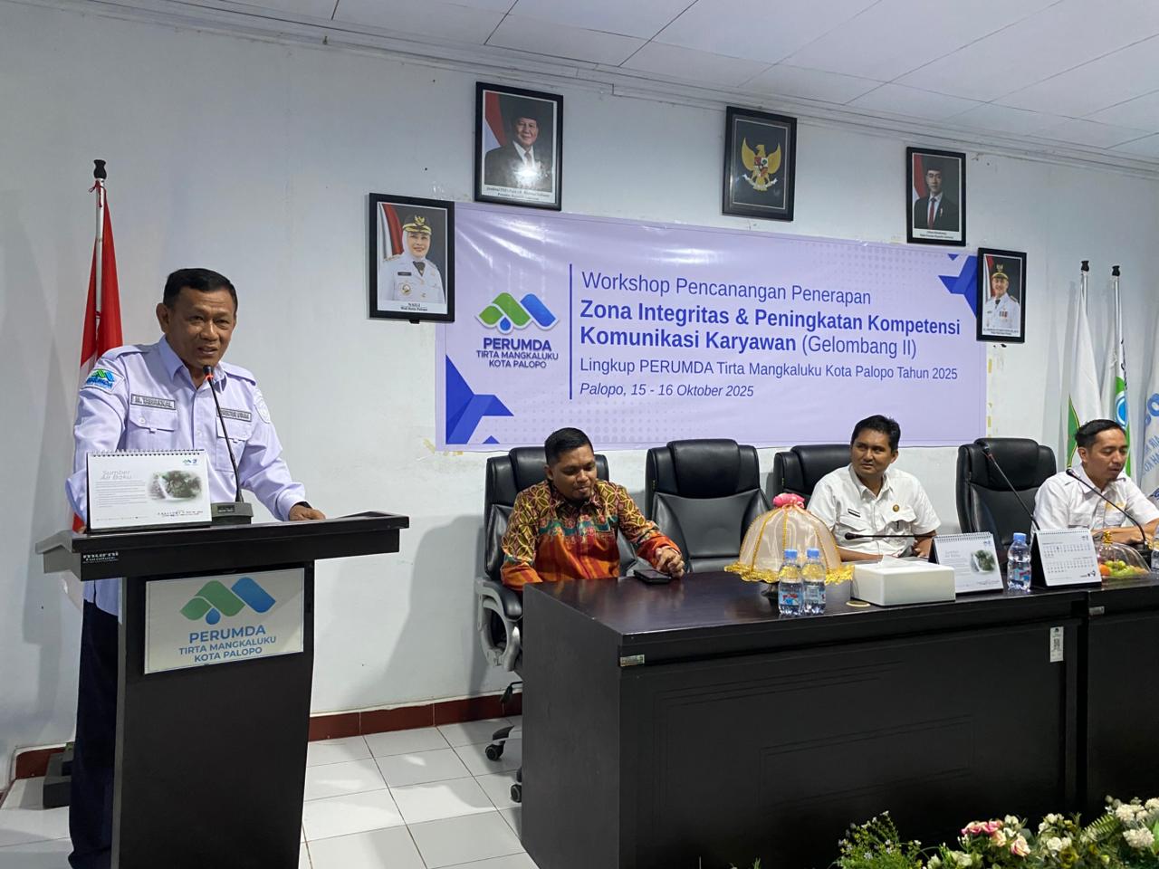 Wujudkan Pelayanan Bebas Korupsi, Perumda TM Gelar Pelatihan Komunikasi Karyawan