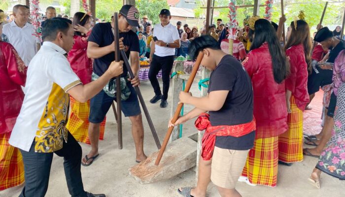 Syaharuddin Alrif Hadiri Mappadendang Aka-Akae, Ungkap Hasil Panen Sidrap Naik Signifikan
