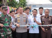 Bupati dan Kapolres Sidrap Resmikan Dapur Gizi di Watang Sidenreng