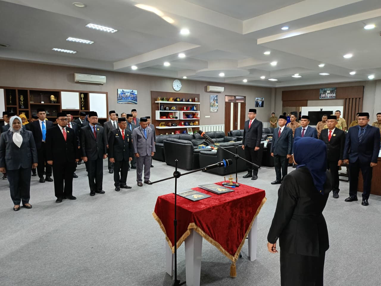 Lima Pejabat Pimpinan Tinggi Pratama Resmi Pemkab Sidrap