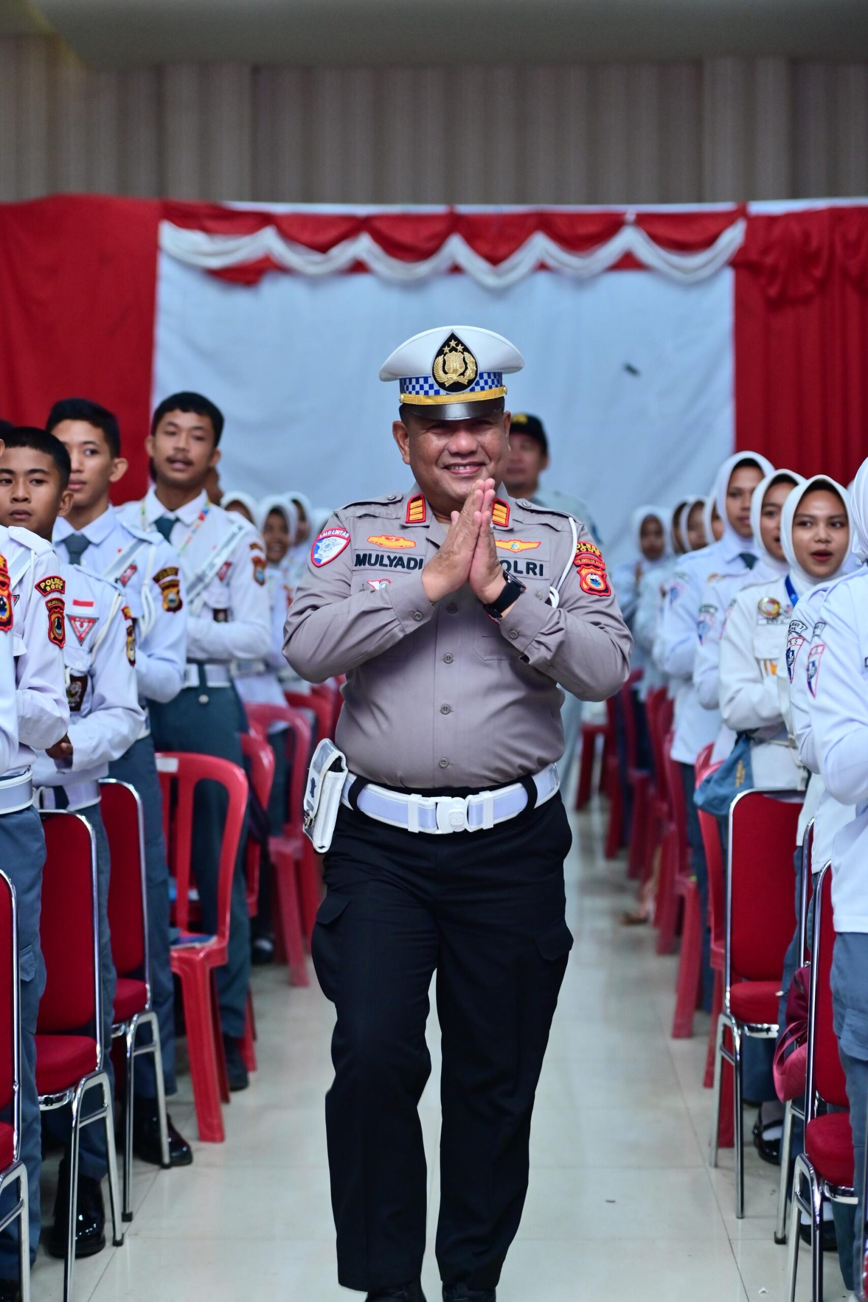 Satlantas Polres Bone Latih 455 Anggota PKS untuk Disiplin Berlalu Lintas