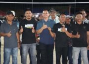 Bersama Bupati, Kapolres Sidrap Buka Tournament Volly Manisa Cup III 2025