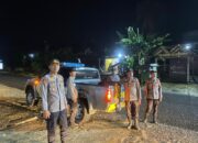 Polsek Pitu Riase Gencarkan Patroli Malam, Cegah Gangguan Kamtibmas