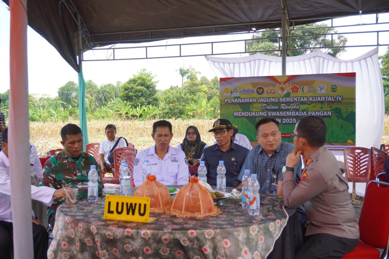 Penanaman Jagung Serentak di Luwu, Wapres Gibran Tegaskan Pentingnya Swasembada