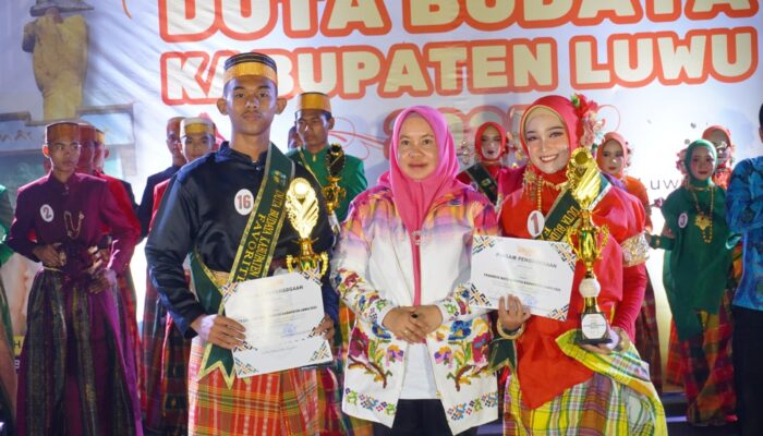 Semarak Malam Puncak Duta Budaya Luwu, Pelajar Unjuk Bakat dan Wawasan