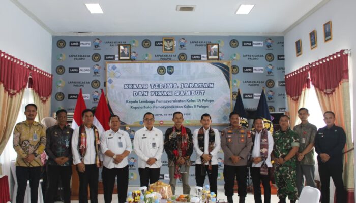 Lapas dan Bapas Palopo Resmi Dipimpin Pejabat Baru
