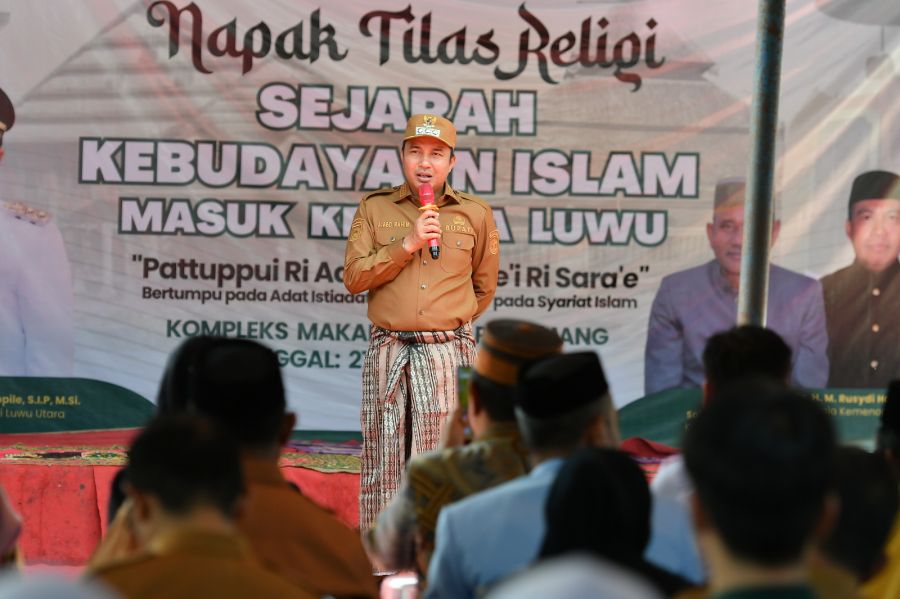 Buka Napak Tilas, Bupati Lutra Ajak Generasi Muda Kenali Sejarah Islam