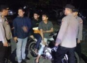 Kapolsek Baranti Pimpin Patroli Malam, Pastikan Wilayah Aman dan Kondusif