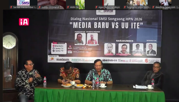 Dialog Nasional SMSI, UU ITE Harus Menguatkan, Bukan Membungkam
