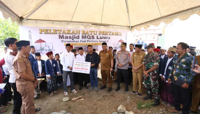 Bupati Patahudding: Pembangunan Masjid MQS Langkah Strategis Cetak Generasi Qur’ani