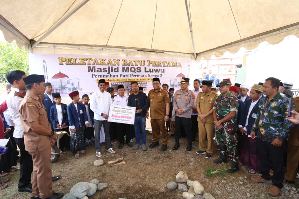 Bupati Patahudding: Pembangunan Masjid MQS Langkah Strategis Cetak Generasi Qur’ani