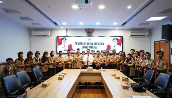 Siap Berlaga di Gorontalo, Kontingen Pramuka Luwu Utara Dilepas Menuju Peransaka Nasional 2025