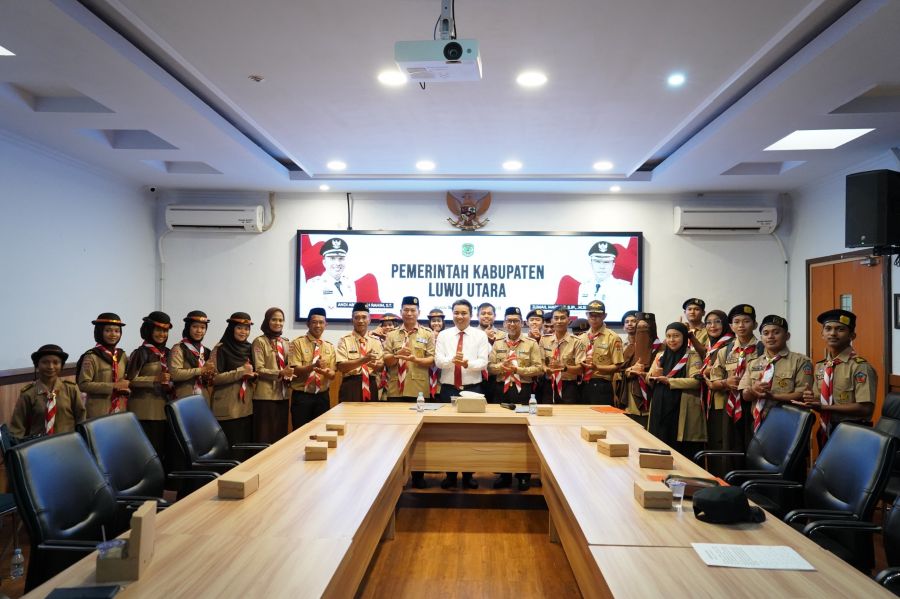 Siap Berlaga di Gorontalo, Kontingen Pramuka Luwu Utara Dilepas Menuju Peransaka Nasional 2025