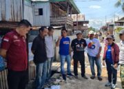 Bupati Sidrap Pantau Langsung Pekerjaan Jalan Cor Beton di Amparita