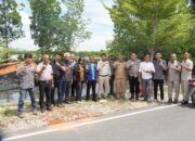Komisi B DPRD Palopo Tinjau Proyek Normalisasi Sungai To’ciung