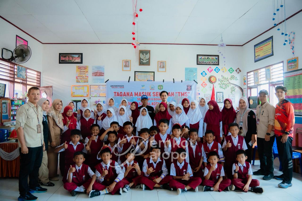 Kemensos dan Dinsos Palopo Gelar Program ‘Tagana Masuk Sekolah’